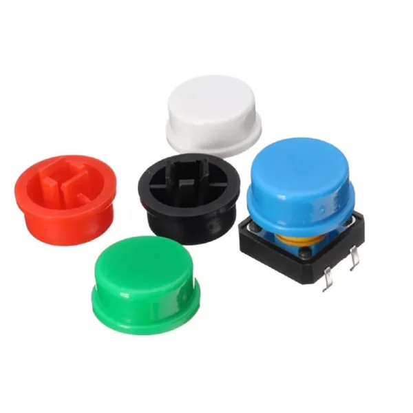 Pulsador 10mm con tapa plástica - Imagen 2