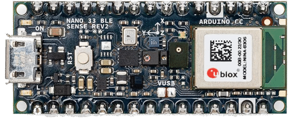 Arduino nano 33 BLE Sense REV2