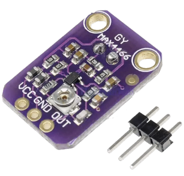 Sensor de sonido con ganancia regulable MAX4466 - Imagen 5