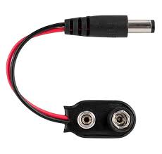Broche de batería 9V a plug universal