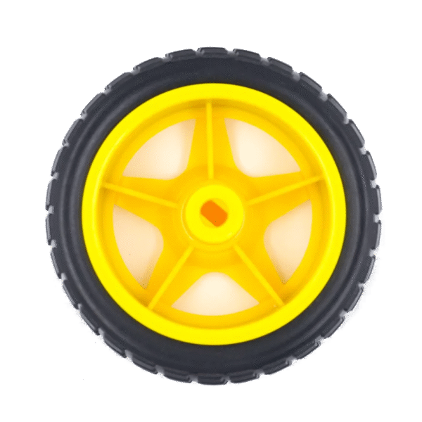 Neumático para motor reductor 3.5cm