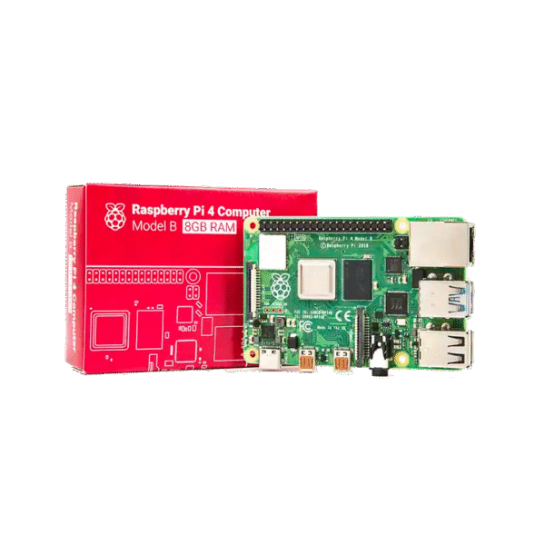 Raspberry PI 4 8GB RAM con fuente de alimentación