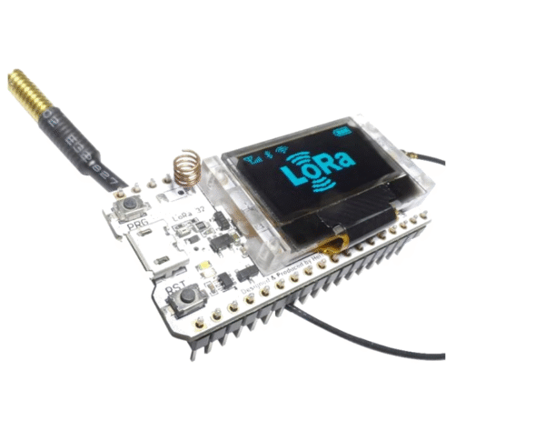 Nodo LoRa ESP32 433/915Mhz con antena - Imagen 3