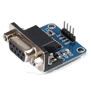 Módulo convertidor serial MAX232, convertidor de RS232 a TTL con conector DB9