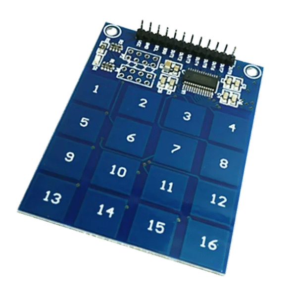 Teclado capacitivo 4x4